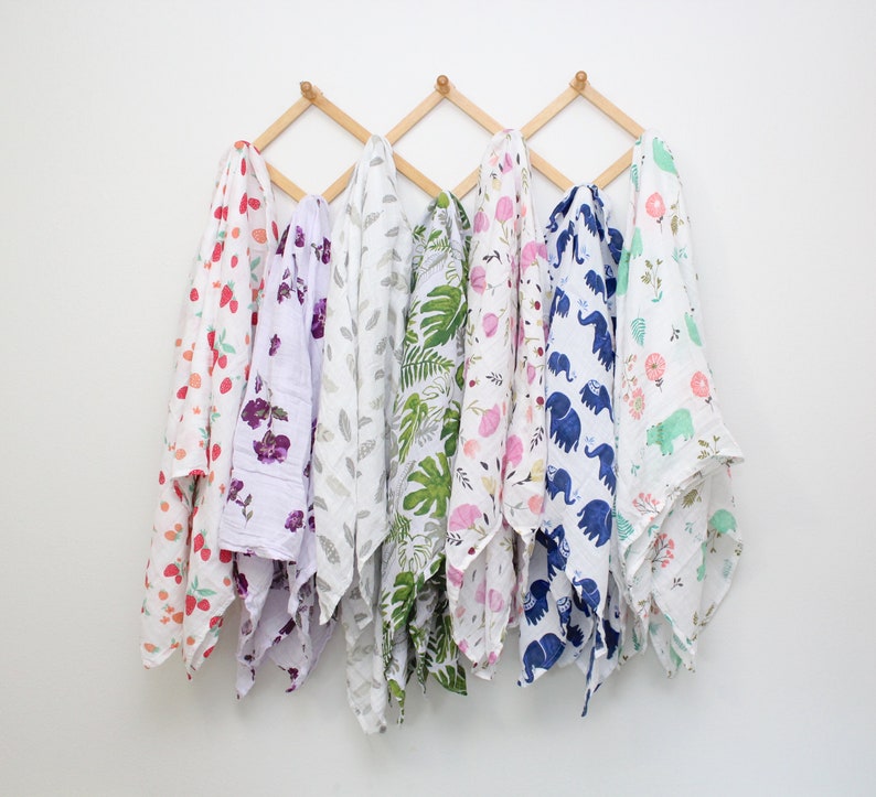 Hedgehog Muslin Swaddle Nursing Cover Double Gauze Baby Etsy