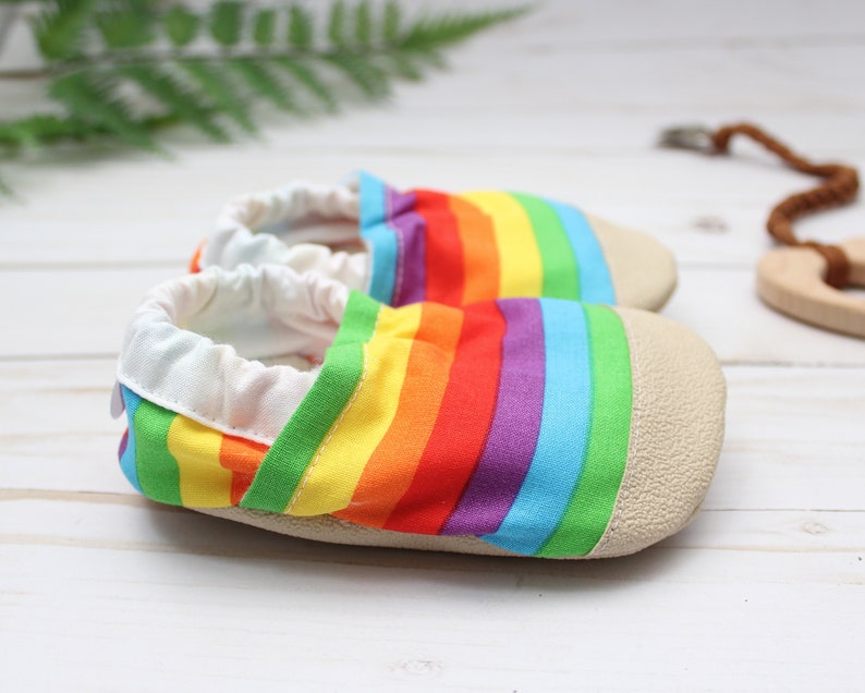 rainbow baby shoes love wins baby gift pride accessories rainbow baby shower gift gay pride shoes kids gay pride clothing image 3