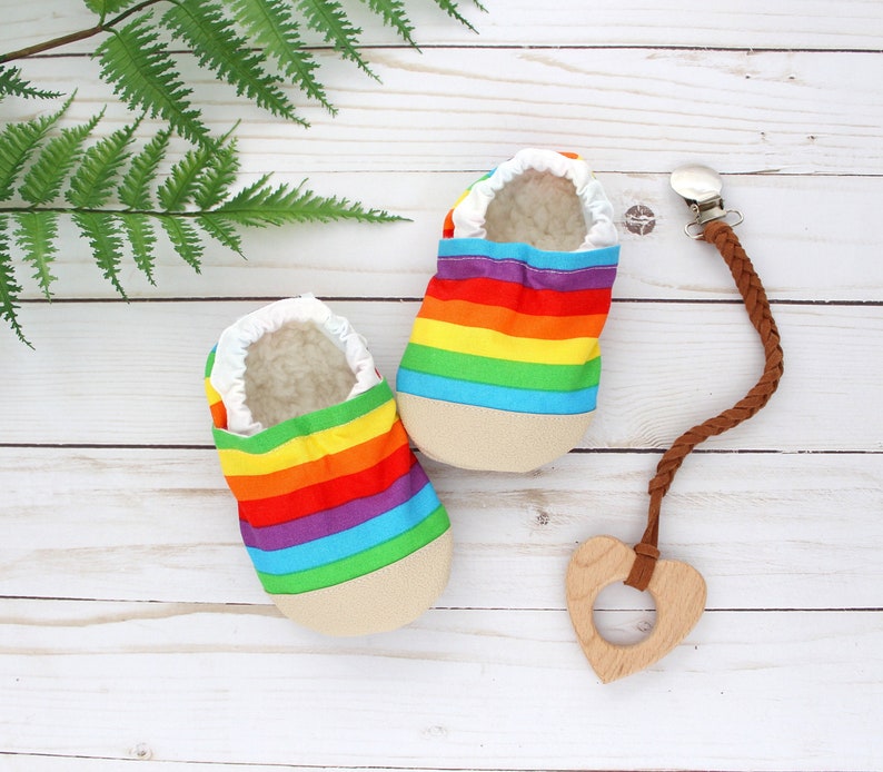 rainbow baby shoes love wins baby gift pride accessories rainbow baby shower gift gay pride shoes kids gay pride clothing image 1