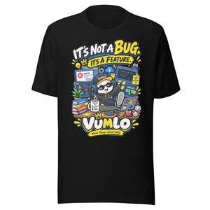 Grappig programmeur T-shirt, Het is geen bug, het is een feature, codeershirt, cadeau voor softwareontwikkelaars