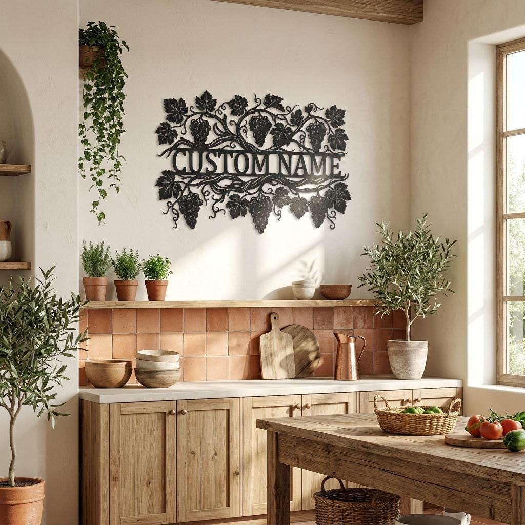 Metal Grapevine Sign - Etsy - Page 2