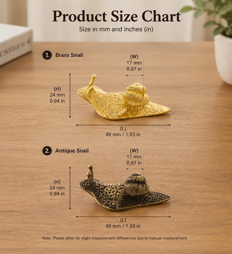 Unique Drawer Pulls, Brass Handle Knobs, Antique Snail Cabinet Hardware image 2