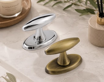 Vintage Drawer Knob, Modern Zinc Alloy Cabinet Handle, T-Bar Furniture Hardware