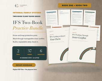 Internal Family Systems (IFS) Workbook Bundle PDF: Two Books, Six Practices