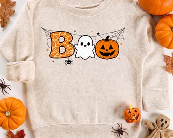 Halloween Boo Shirt, Halloween Ghost Shirt, Halloween Pumpkin Shirt, Kids Halloween Shirt, Spider Halloween Shirt, Toddler Halloween Shirt