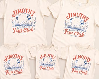Jimothy Fan Club Raccoon T-Shirt, Funny Trash Panda Meme Tee, Matching Family Raccoon Shirt, Cute Trash Panda Baby Onesie,Raccoon Meme Shirt