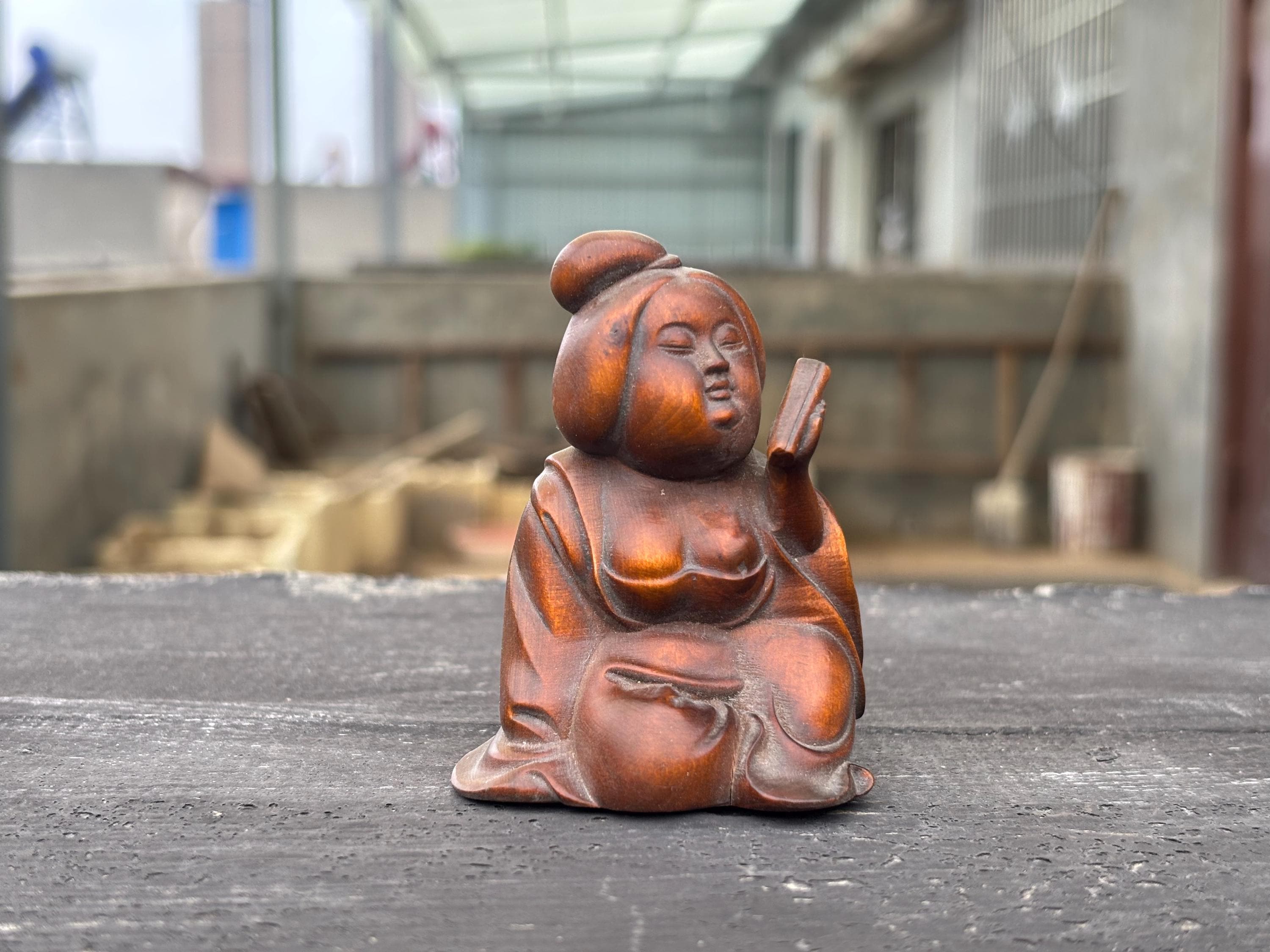 Asian Woman Statue - Etsy