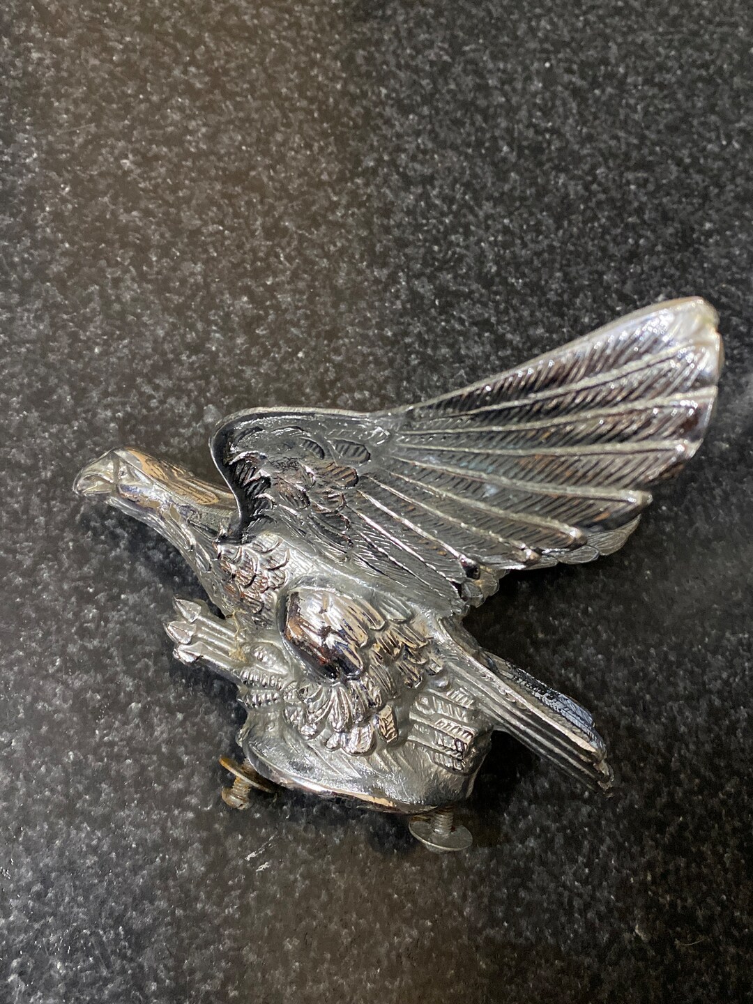 Antique Eagle Car Hood Ornament Etsy