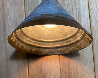 Antique feeder pendant light 1950’s