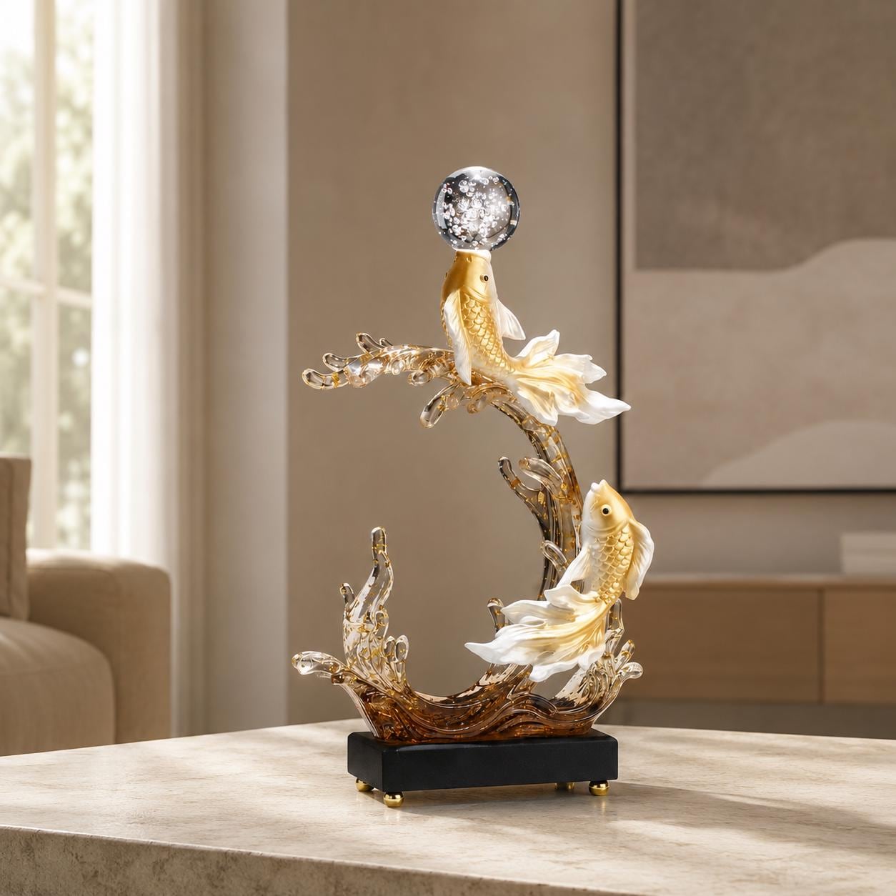 Koi fish statue - Etsy 日本