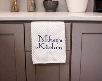 Personalized Dish Towel