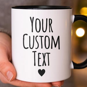 Personalized Mug, Custom Name Mug,  Custom Business Coffee Mug, Personalized Name Office Gift Cup, Gift for Friends, Coworkers, Loved Ones