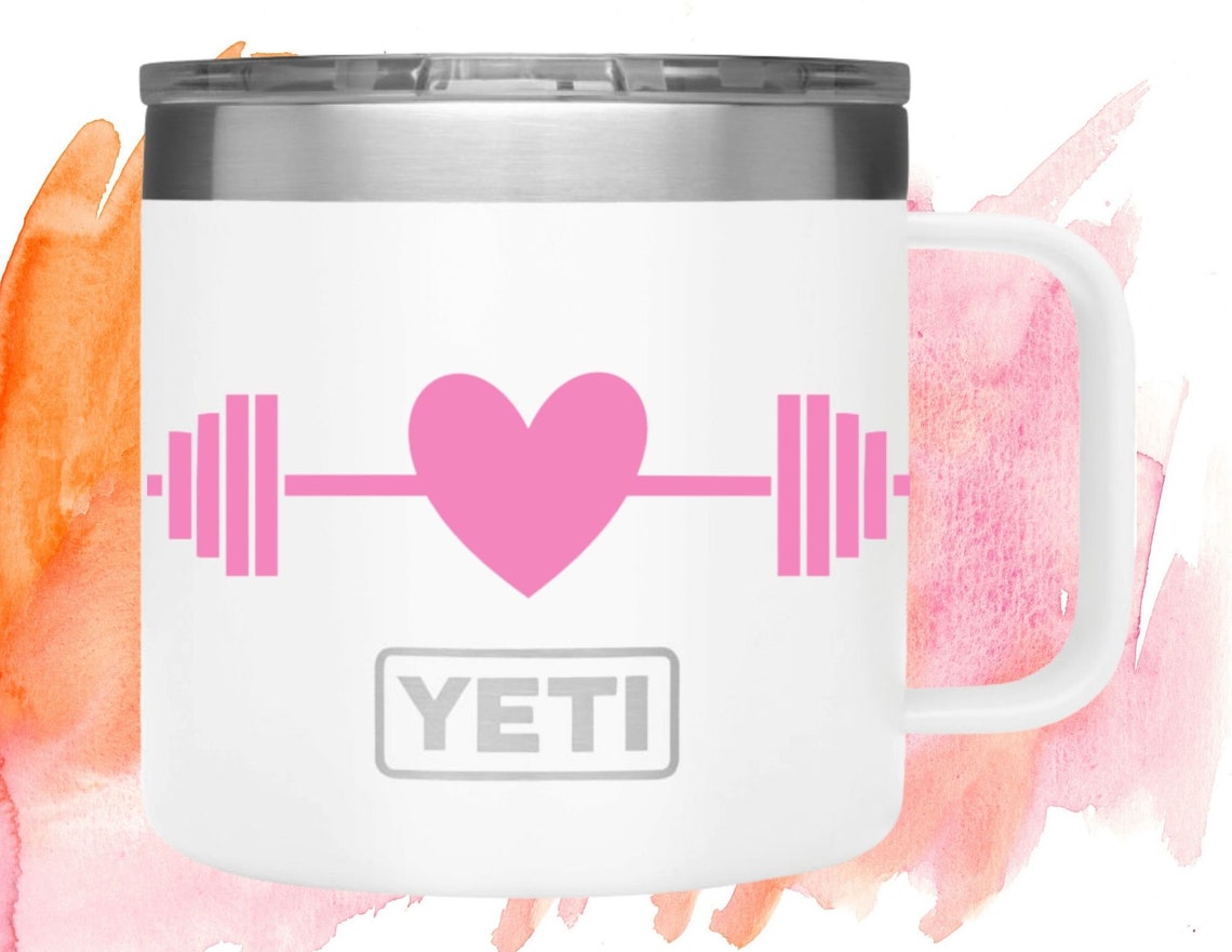 Barbell Love Vinyl Decal Fitness Decal Weightlifting Etsy