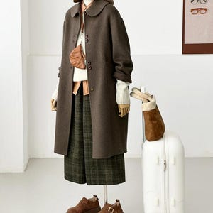 Venn Longline 100% Wool Trench Coat - 4 Colors