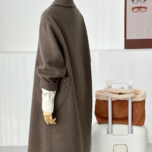 Venn Longline 100% Wool Trench Coat - 4 Colors