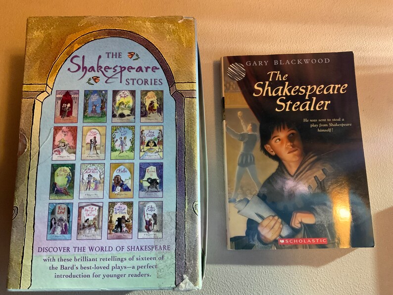 Shakespeare Classroom History Teaching Homeschool LOT Books, Game
