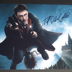 Fotografía firmada por Daniel Radcliffe - Autografiada con certificado de autenticidad - Harry Potter