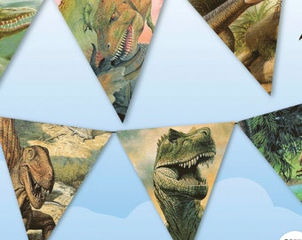 Dinosaur Banner Jurassic World Party, Dinosaur Decor. Archaeological Dig, Dinosaur Party Dino Party Decor, Jurassic Park Retro Dinosaurs