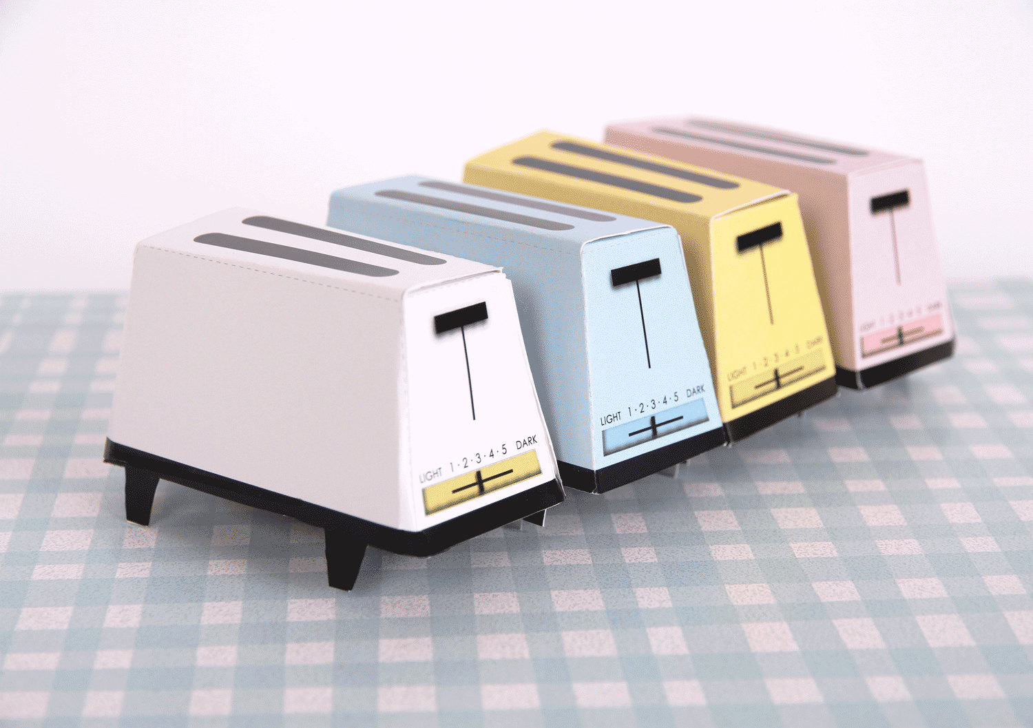 white retro toaster