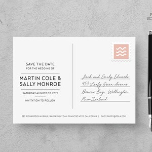 Minimalist New York City Skyline Save the Date (Digital File) image 6