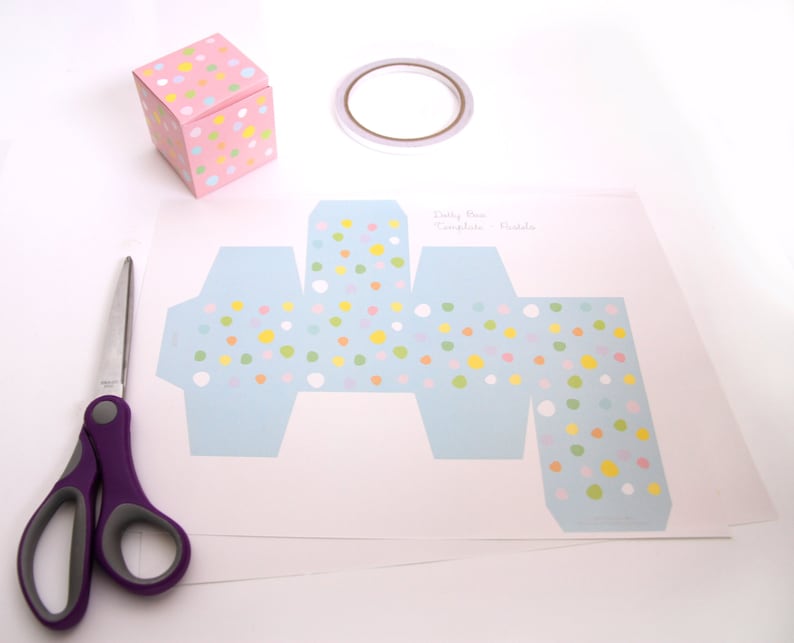 Printable Polka Dot Boxes Perfect For Wedding Favors Etsy printable-polka-dot-boxes-perfect-for-wedding-favors-etsy