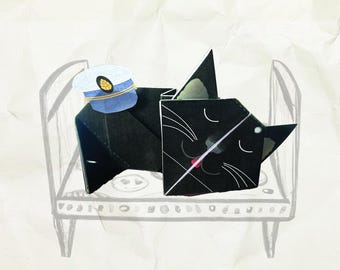 Sleeping Cats Kid Activity Printable Digital Download