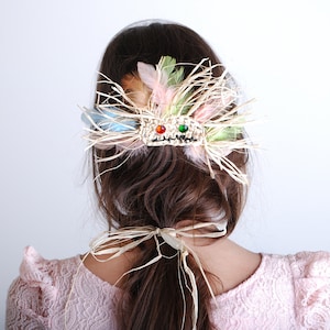 The Scarecrow's Charm clip.. Women's Fashion Hair Accessory .headpiece