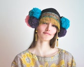 UTHA Pom-Pompia - festival headdress - hat - party hat