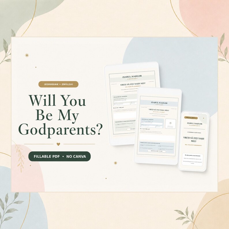 Will You Be My Godparents?