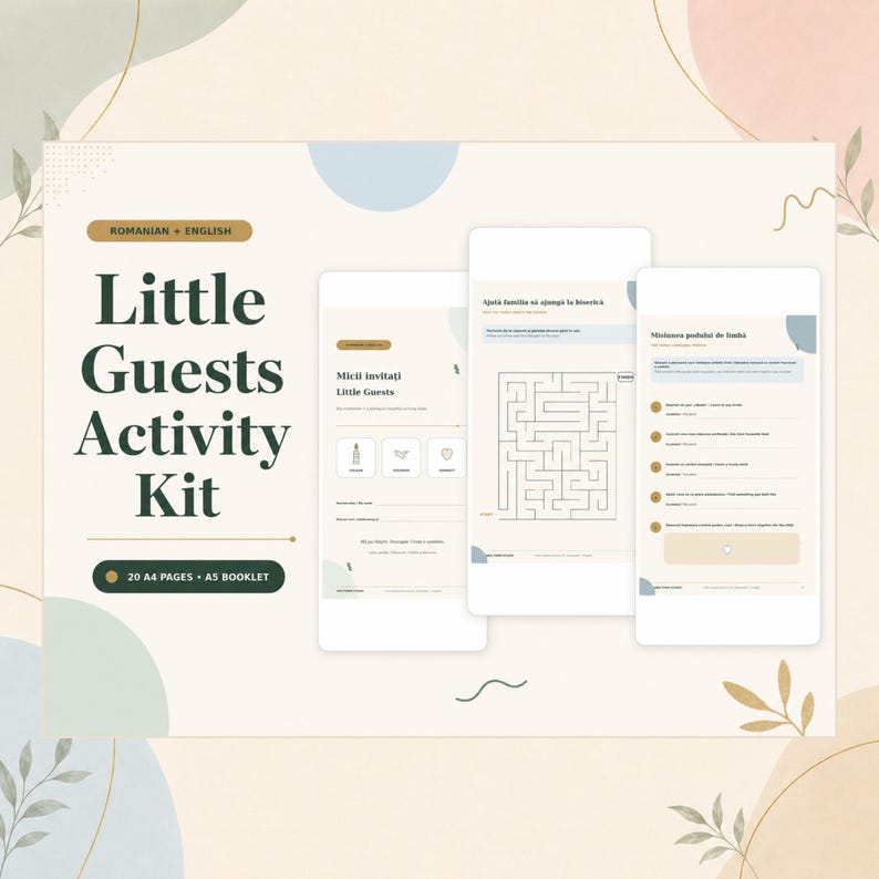 Little Guests Activity Kit