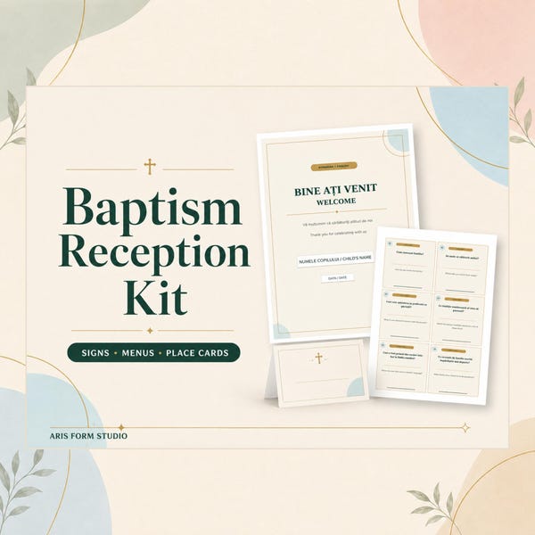Baptism Reception Kit