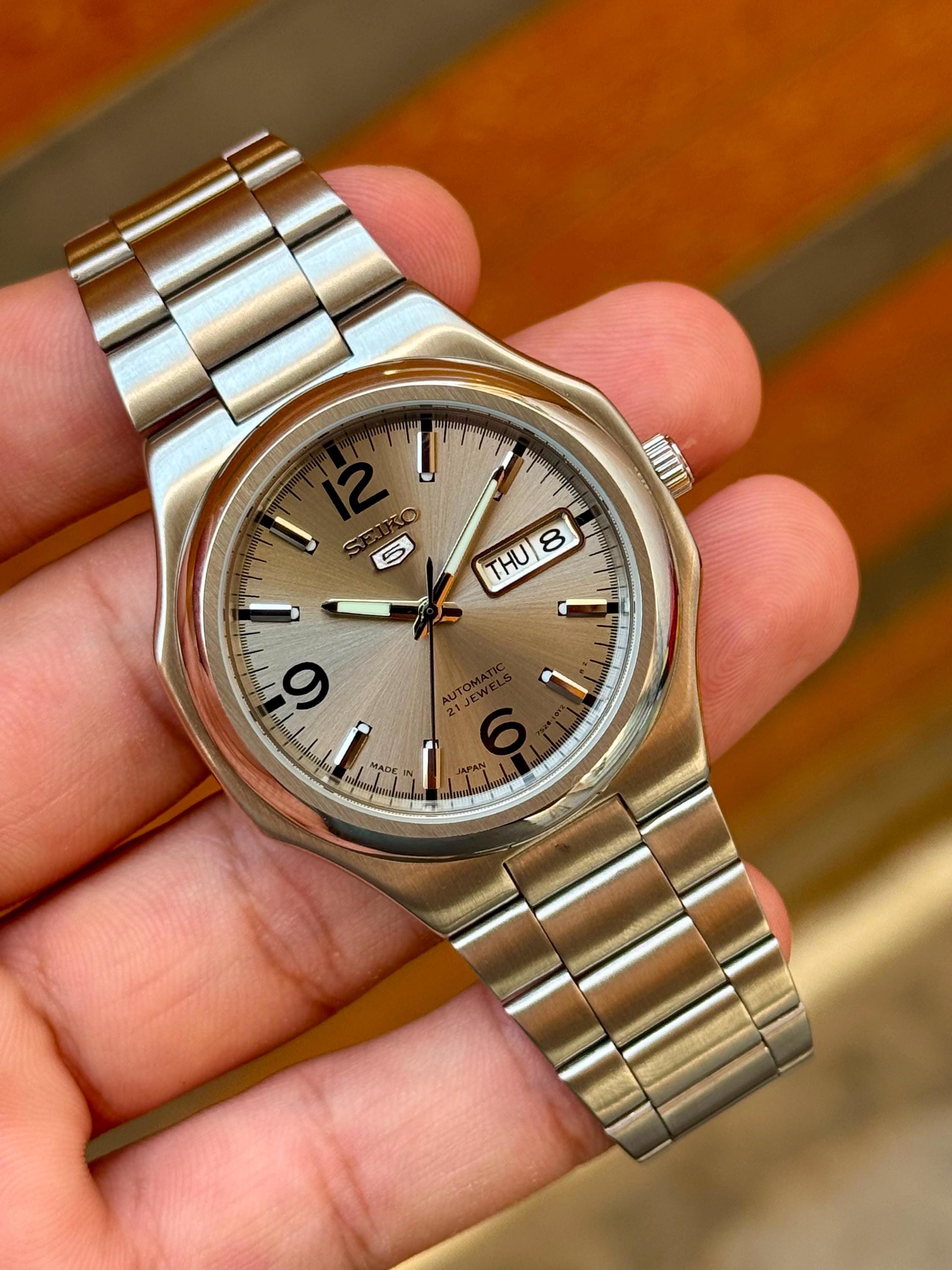 21 Jewels Seiko 5 Vintage - Etsy