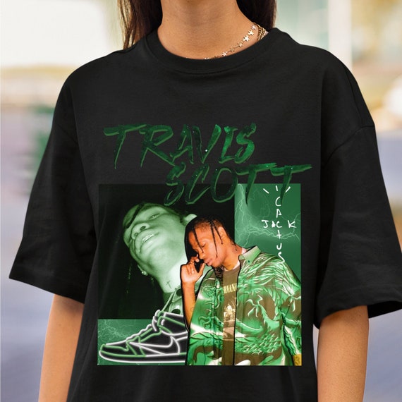 Travis Scott AJ1 Circus Maximus Retro 90 Tshirt Travis Scott