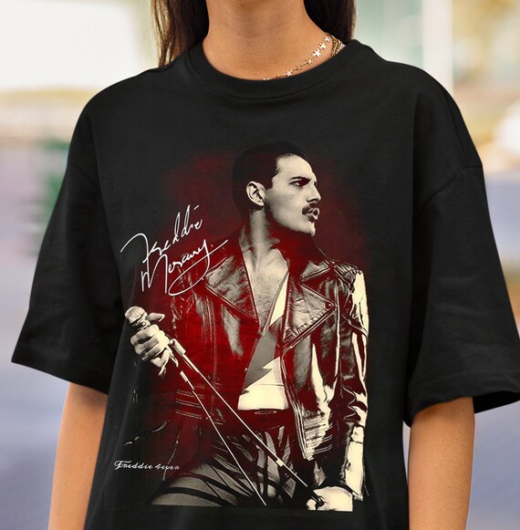 Freddie 4ever Tshirt, Freddie Mercury the Show Must Go on Retro T Shirt, Freddie  Mercury Queen Bohemian Rhapsody Rock Band Vintage 80s Shirt - Etsy