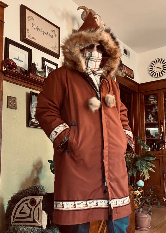 Incredible Native American Winter Layer Coat