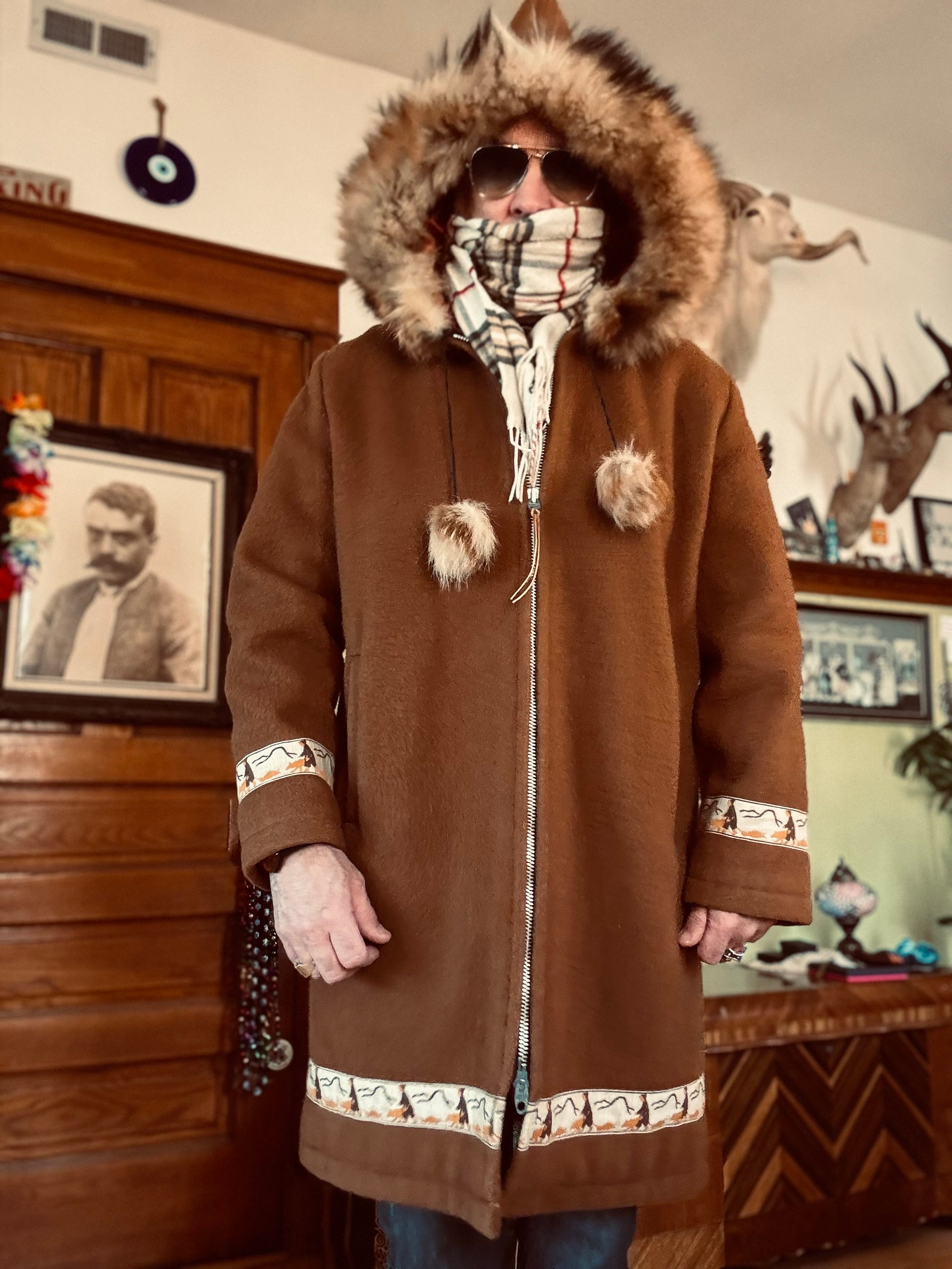 Incredible Native American Winter Layer Coat Etsy