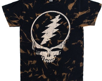Vintage 90s 1995 Grateful Dead T-shirt Skull Rose Bertha Tour Tee