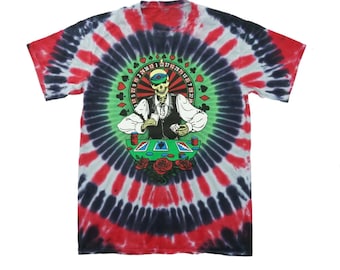 Grateful Dead Las Vegas Tee Shirt, Poker Dealer Tie Dye Shirt | Dead & Company, Vegas, Sphere, Vintage Dead