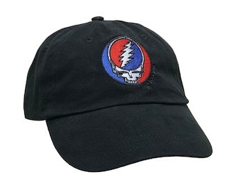 Grateful Dead inspired Stealie Hat Ampal x Grateful Dead STEALIE Navy - Snapback – The Ampal  main image 2
