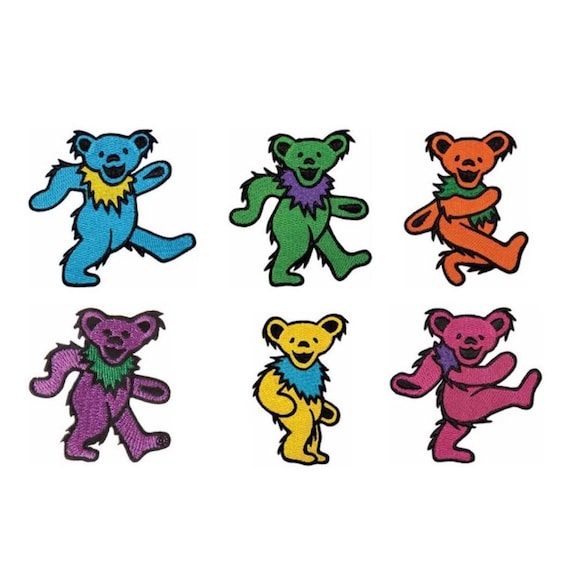 Embroidery Design Grateful Dead Bears