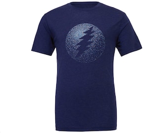 Dead & Company Las Vegas Sphere Shirt, Sphere Bolt Metallic Dead Forever T Shirt, Blue Unisex Triblend | Grateful Dead, Vintage Dead