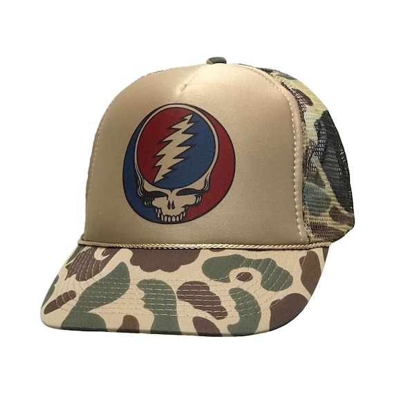 Grateful Dead inspired Stealie Hat Ampal x Grateful Dead STEALIE Navy - Snapback – The Ampal  main image 3