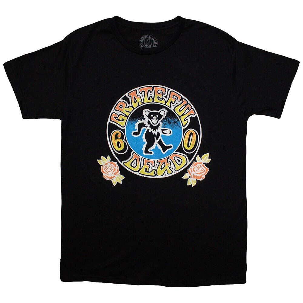 GRATEFUL DEAD Tシャツ　サイズM Grateful Dead 60TH ANNIVERSARY Bear Roses Black Shirt - GD60