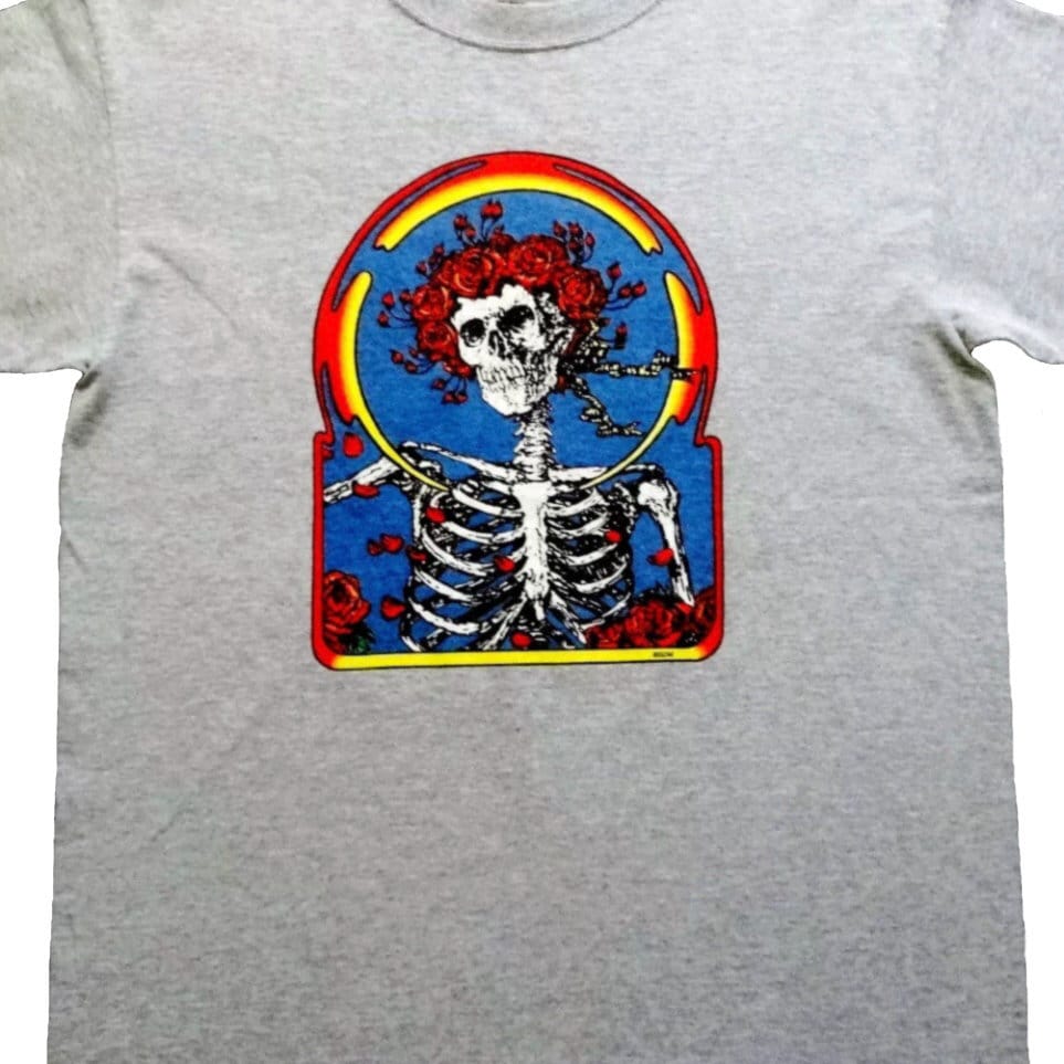 grateful dead skull t shirt