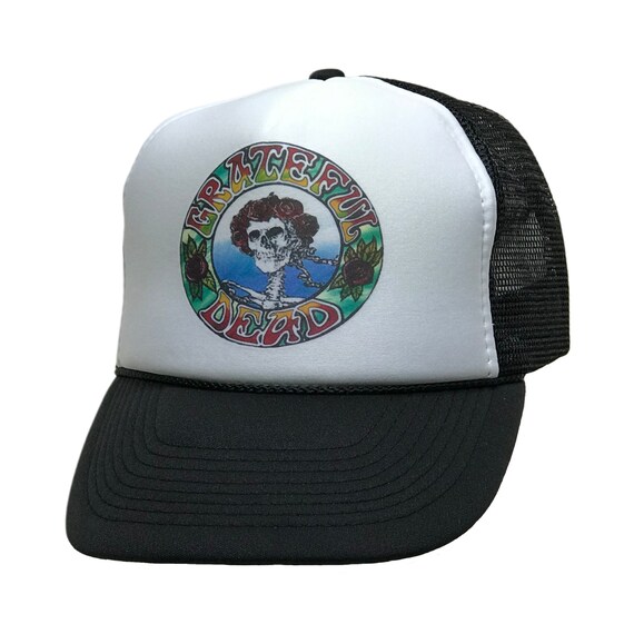 Grateful Dead Skull \u0026 Roses Trucker Cap 