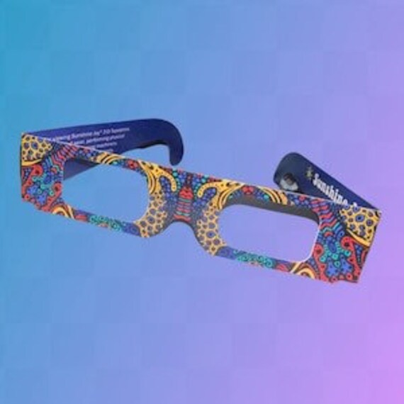 3 D Paper Glasses 3D Tapestry Accessory Cardstock Etsy Canada