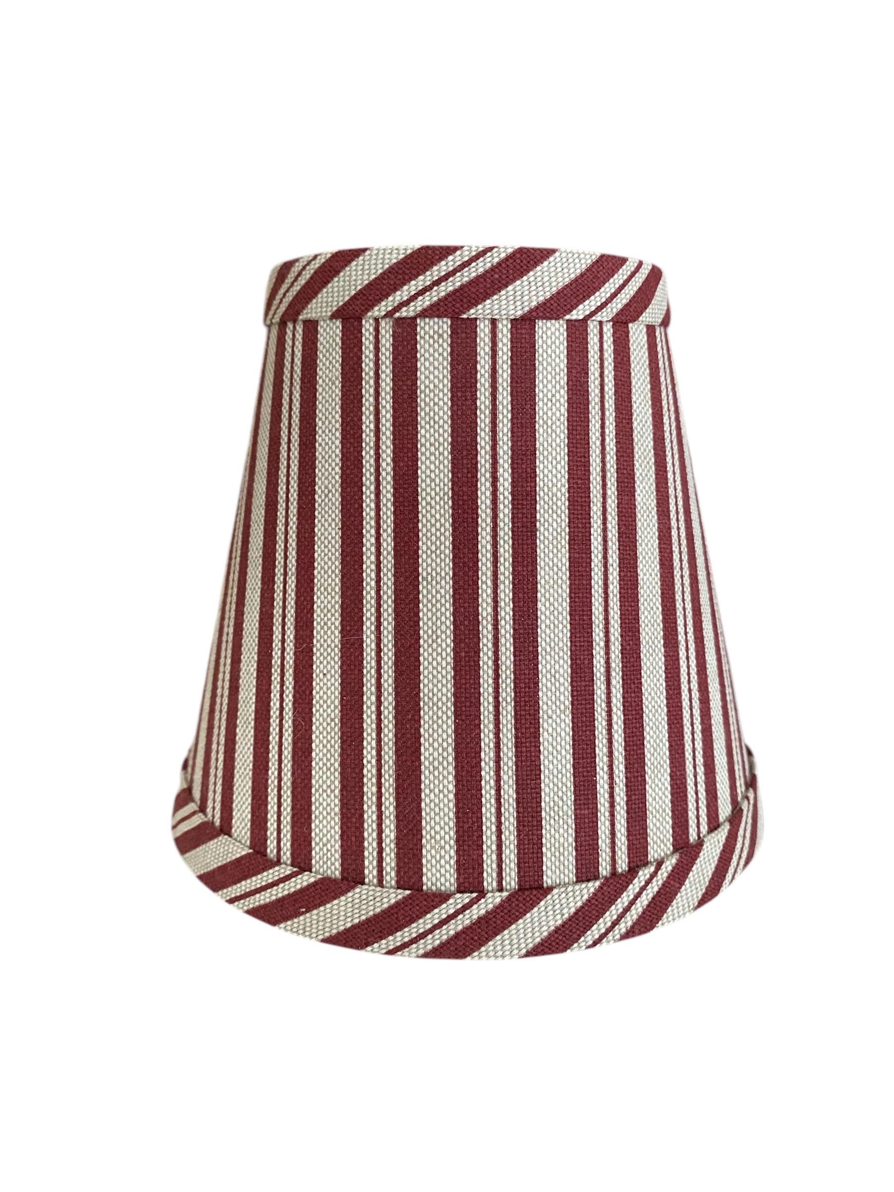 Abat-jour Victorien Rouge Bordeaux Avec Franges - 6 Tailles Au Choix - Neuf UK