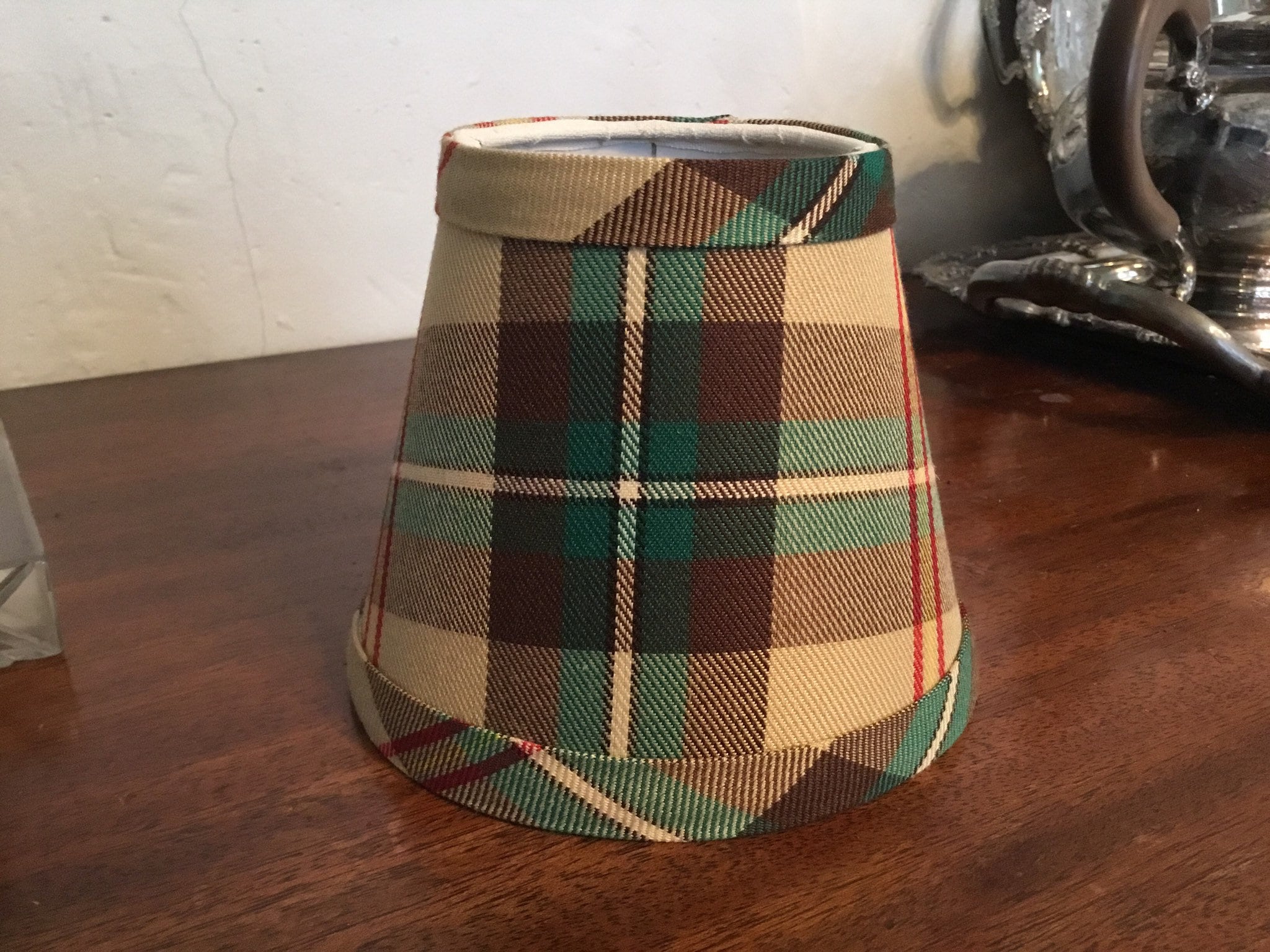 Saskatchewan Tartan Lampshade Chandelier Shade Plaid Shade Tartan
