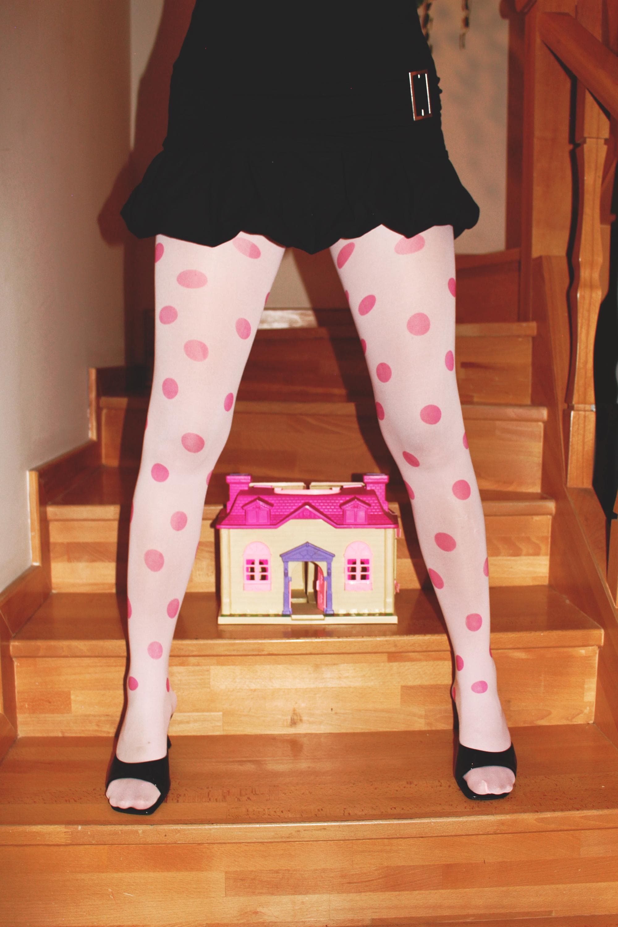 Polka dot tights - Etsy 日本