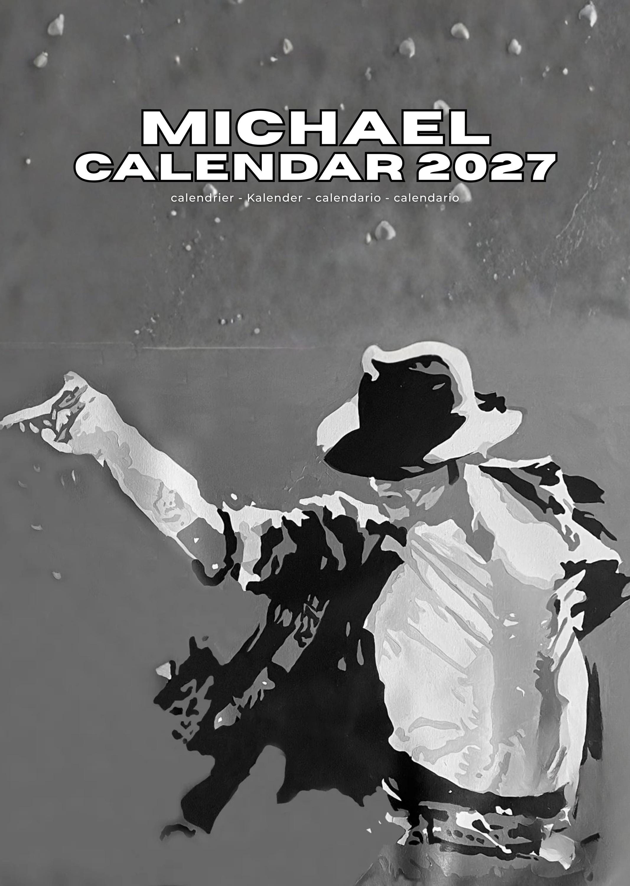 Calendar Michael Jackson - Etsy